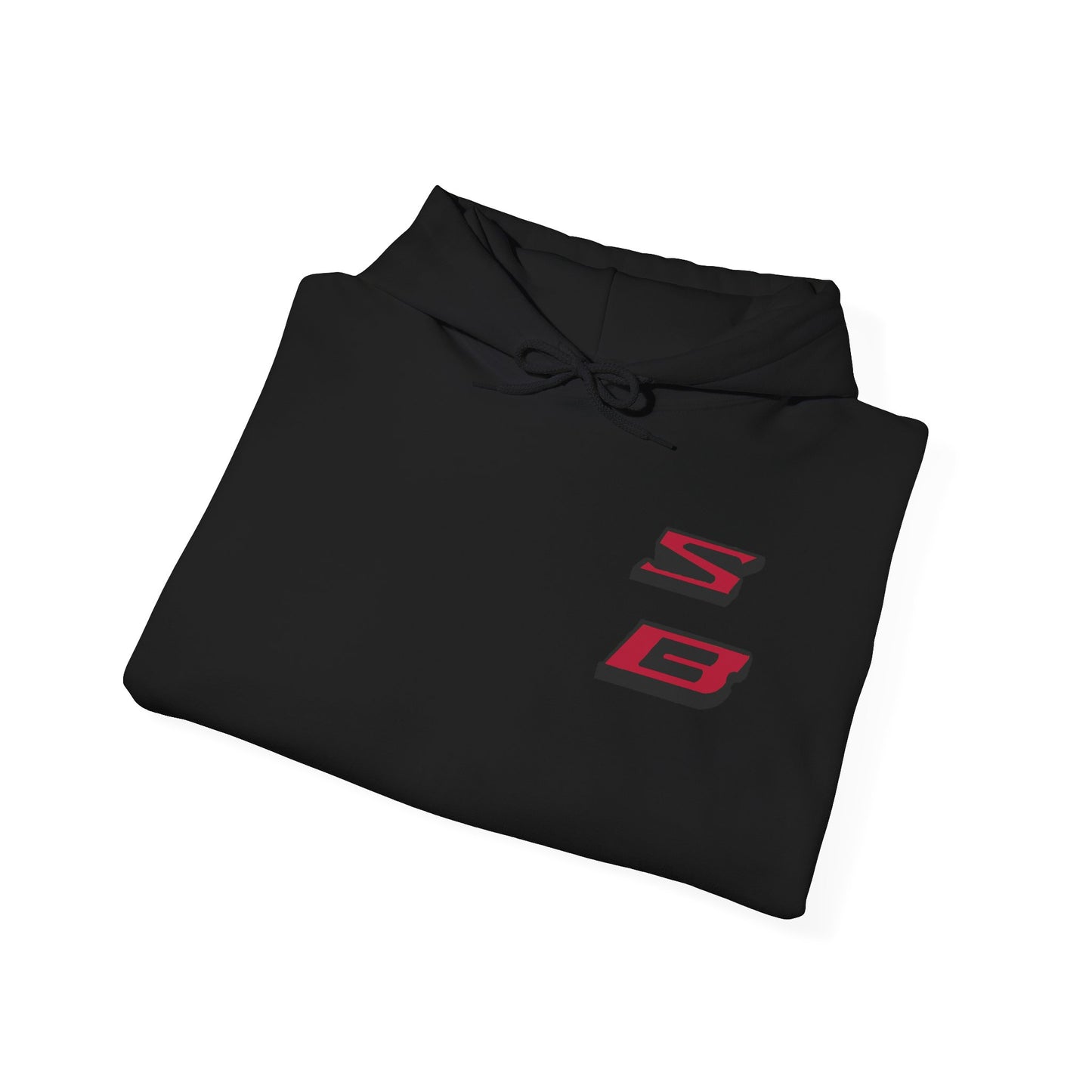 Racing Drift Graphic Hoodie — Red S8 Emblem on Black