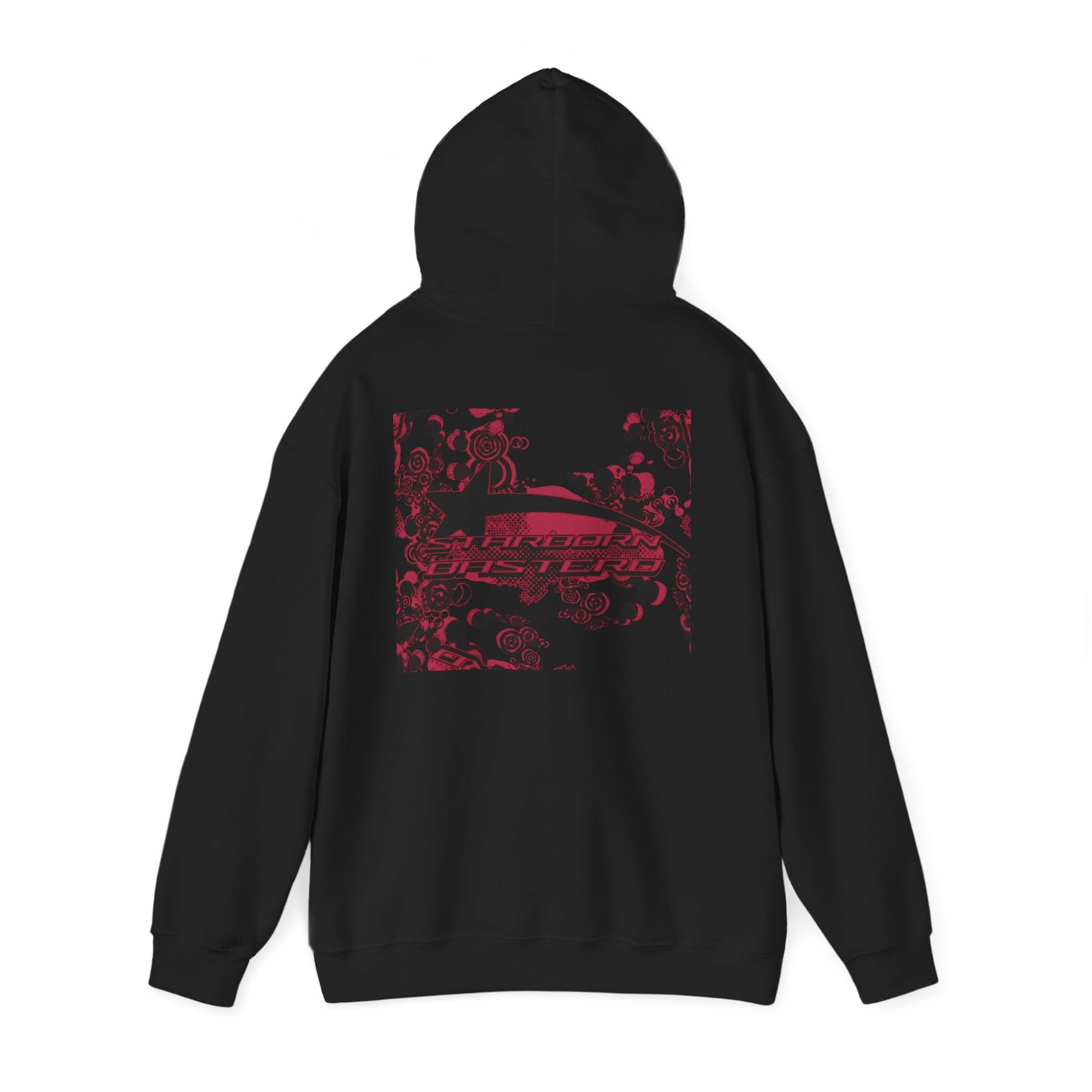 Racing Drift Graphic Hoodie — Red S8 Emblem on Black